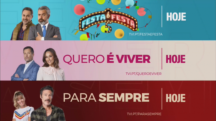 MENUS DE PROGRAMAÇÃO